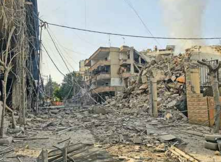 Israel atacó la Universidad de Beirut, dejando un saldo de dos fallecidos