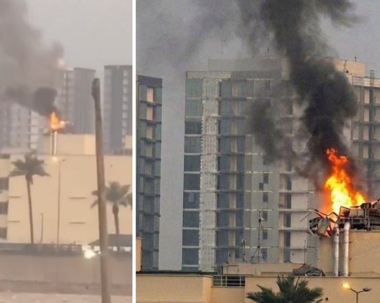 ¡Atacan embajada de EEUU en Irak! Un dron impacta el edificio