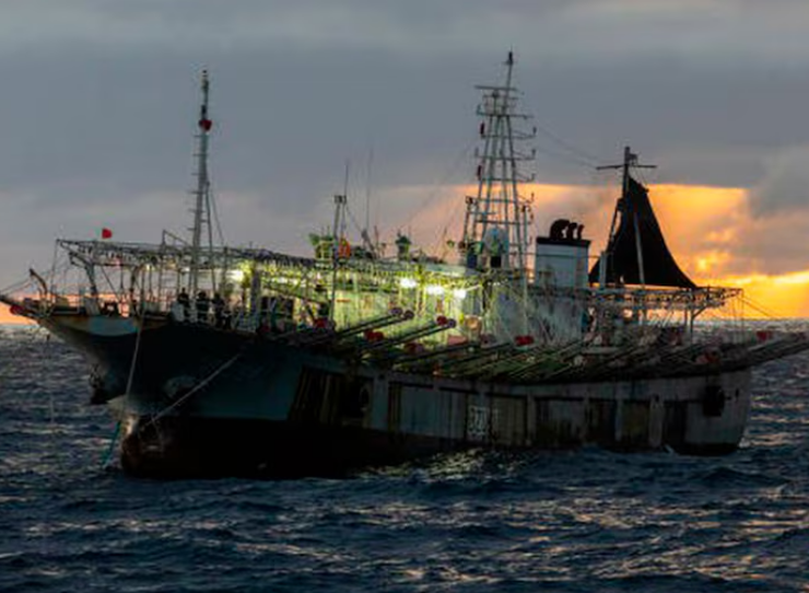Sudáfrica interceptó cuatro barcos chinos que alteraban sistemas de rastreo