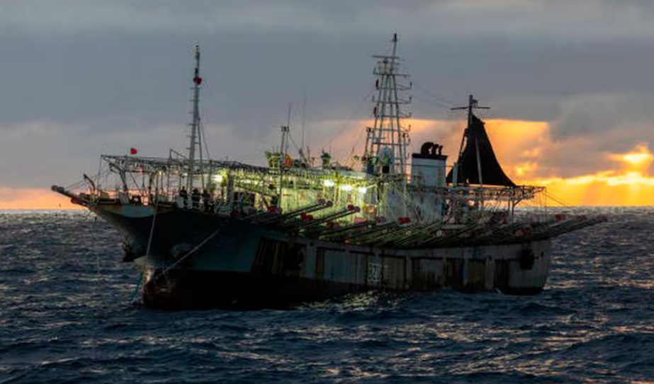 Sudáfrica interceptó cuatro barcos chinos que alteraban sistemas de rastreo