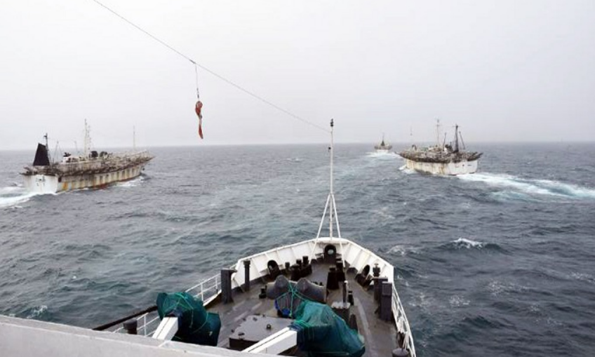 Manipulación del AIS y pesca ilegal