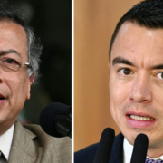 Noboa rechaza acusaciones de Petro sobre reciente bombardeo