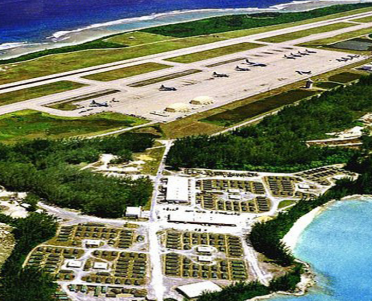 Irán ataca la base de Diego García, una base de EEUU y Reino Unido