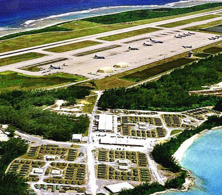 Irán ataca la base de Diego García, una base de EEUU y Reino Unido