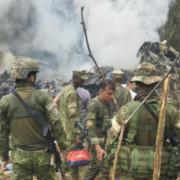 Avión militar en Colombia se desploma y se reportan 66 fallecidos