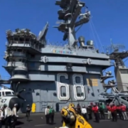 Funcionarios mexicanos visitan portaviones ‘USS Nimitz’ de EEUU
