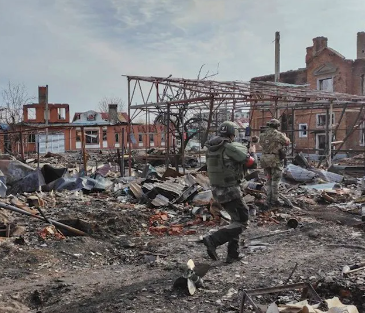 Rusia ejecuta ataques de represalia contra estructuras militares de Ucrania