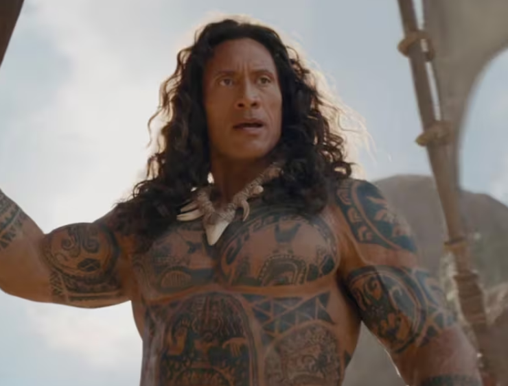 The Rock defiende la peluca de Maui en Moana live action