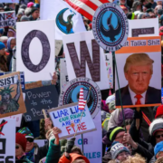 Comienzan las mayores protestas contra Trump