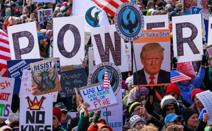 Comienzan las mayores protestas contra Trump