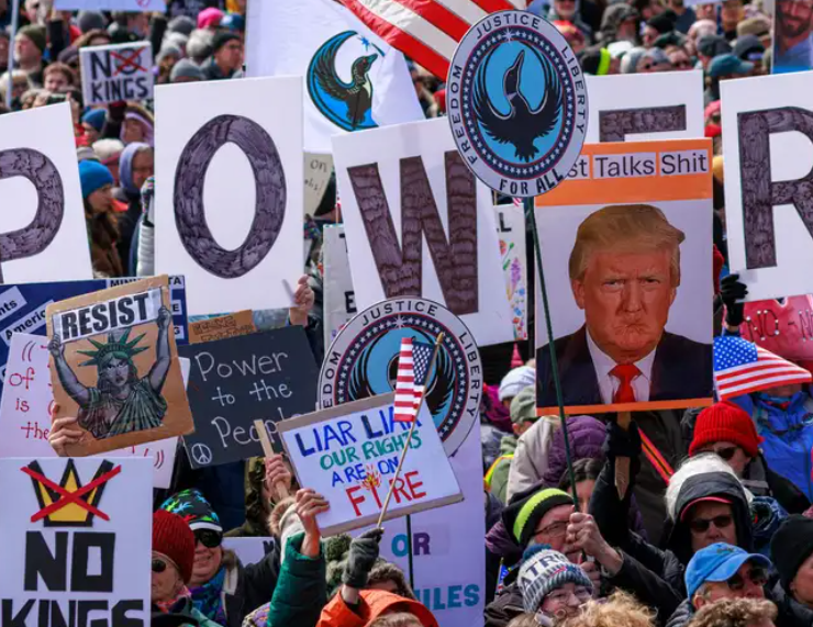 Comienzan las mayores protestas contra Trump