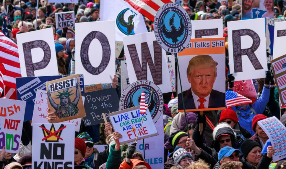 Comienzan las mayores protestas contra Trump