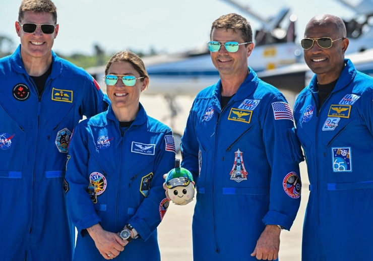 La tripulación de "Artemis II", primera misión lunar en 50 años