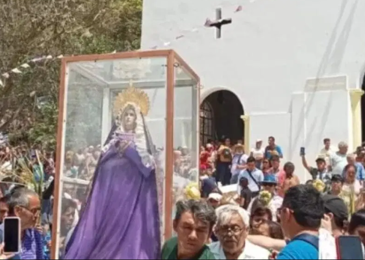 Personas llegan Para Venerar a la Virgen: Impactante Devoción en Campeche