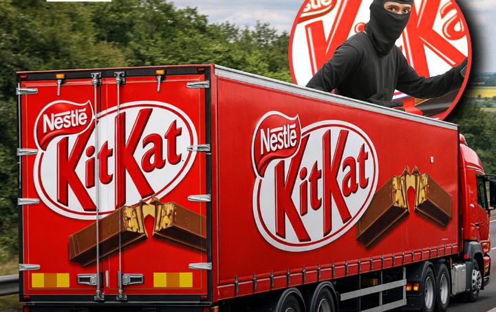 Roban 12 toneladas de barras KitKat: Impactante asalto europeo