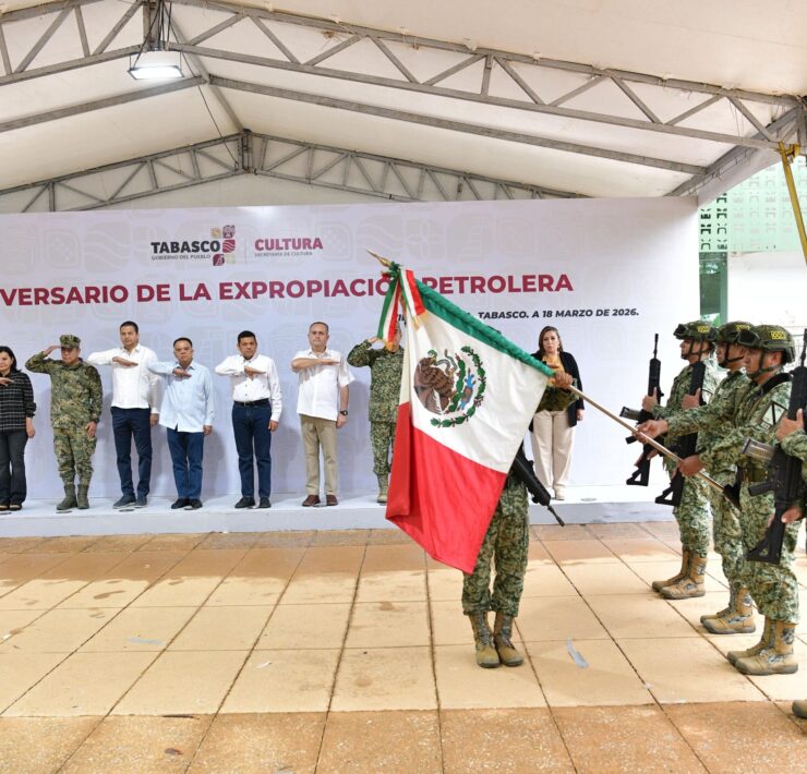 Conmemoran en Tabasco 88 el Aniversario de la Expropiación Petrolera