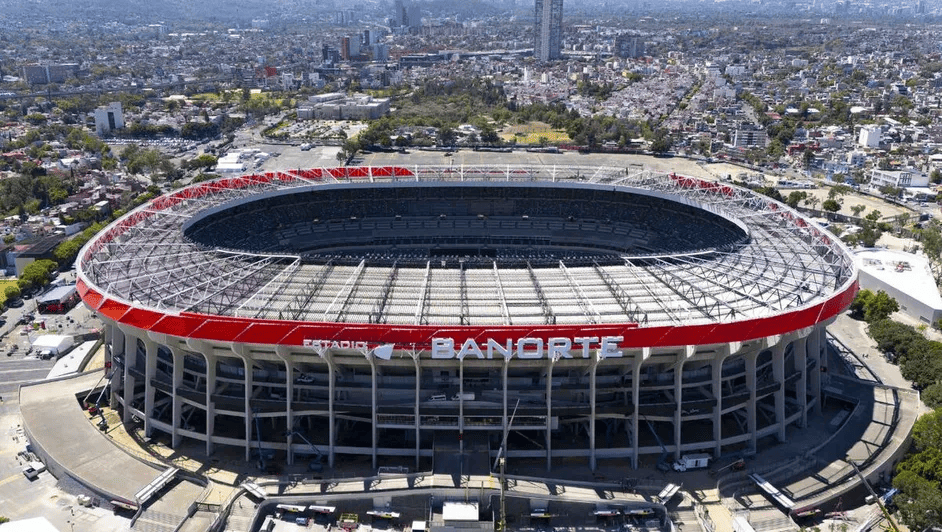El renovado Estadio Azteca se alista