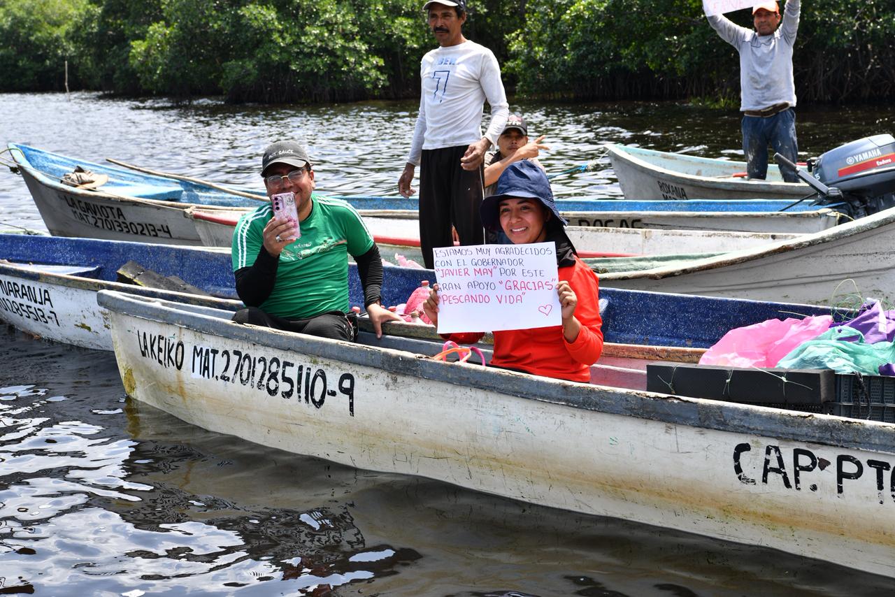 Este Gobernador nos está echando mucho la mano, 