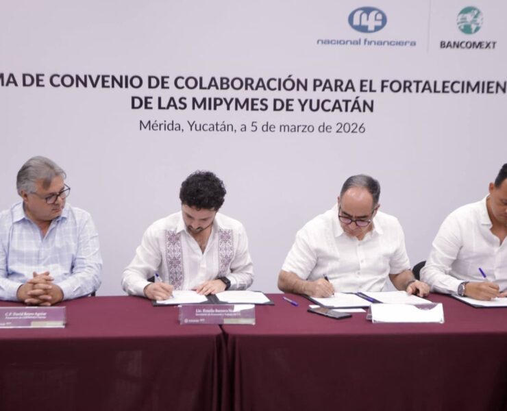 Gobierno y Nafin impulsan crecimiento empresarial para fortalecer MiPyMEs en Yucatán