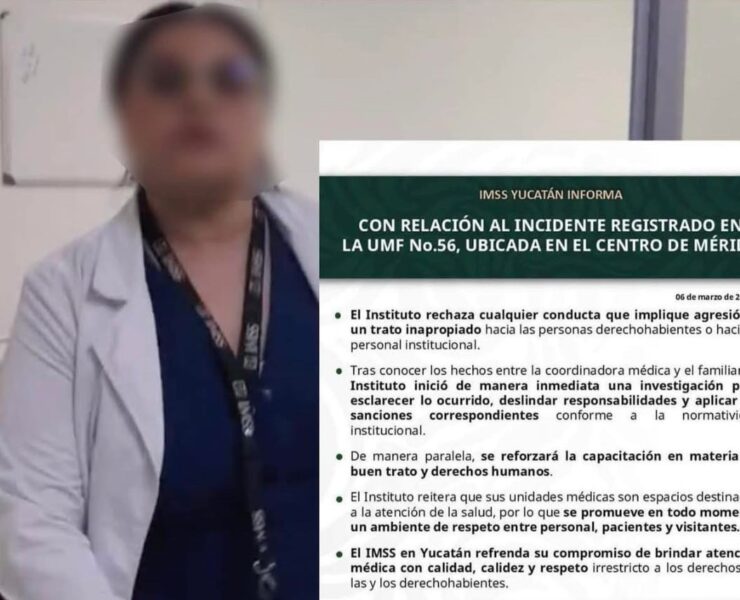 IMSS investiga doctora por agresión verbal a padre de menor autista
