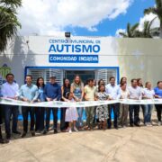 Inauguran el Centro Municipal de Autismo que fortalece la atención a las familias.