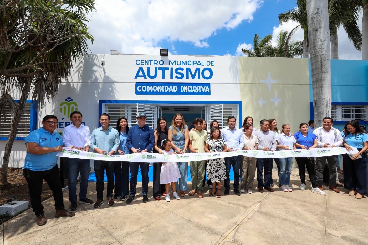 Inauguran el Centro Municipal de Autismo que fortalece la atención a las familias.