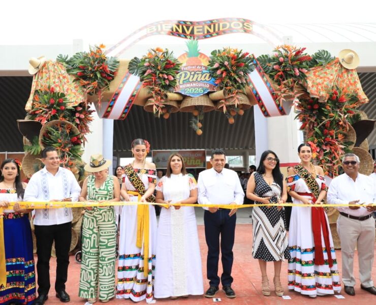 Inauguran en Huimanguillo el Primer Festival de la Piña 2026