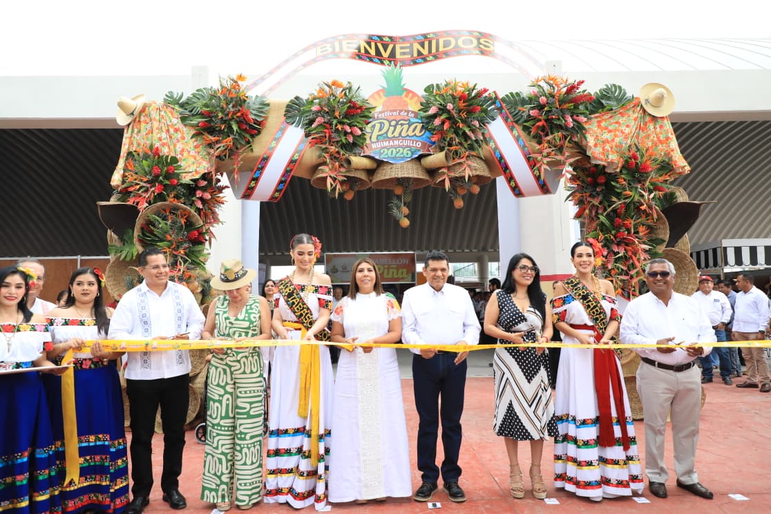 Inauguran en Huimanguillo el Primer Festival de la Piña 2026