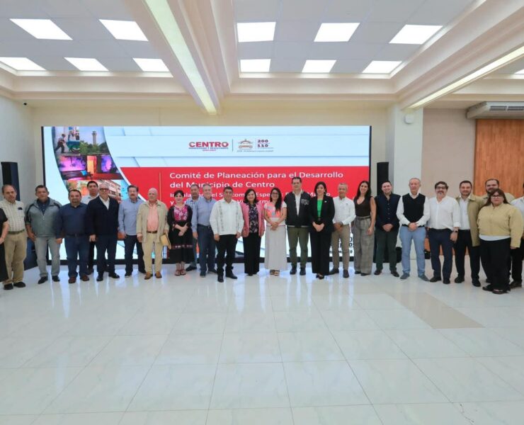 Instalan Subcomité para revitalizar el Centro Antiguo de Villahermosa