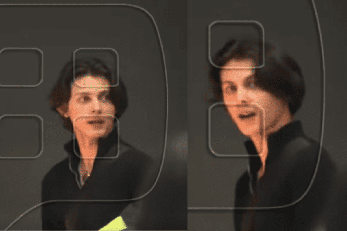 Intento de Aracely por evitar las cámaras