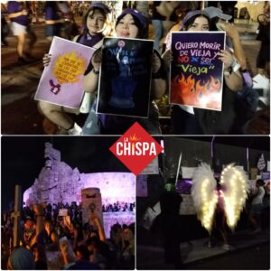 Más de 8 mil mujeres marcharon en Mérida para exigir justicia, igualdad y un alto a la violencia.