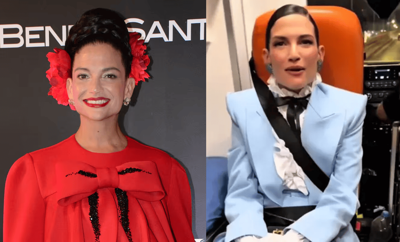 Natalia Jiménez desata polémica por usar una ambulancia