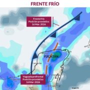 Alerta Lluvias: Nuevo frente frío traerá vientos y bajas temperaturas