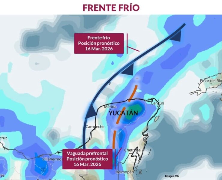 Alerta Lluvias: Nuevo frente frío traerá vientos y bajas temperaturas