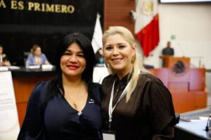 La senadora yucateca Verónica Camino Farjat destacó que La Paridad en el Senado ha fortalecido la toma de decisiones y la defensa de los derechos de las mujeres en México.
