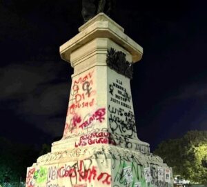 Se trabaja en la elaboración de un proyecto de restauración que permita atender y revertir los daños en el Monumento a la Patria.