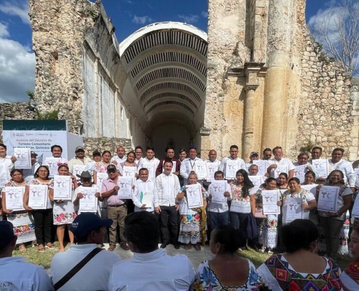Histórico: Turismo crece comunidades con 61 distintivos en Yucatán