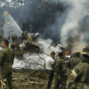 Accidente de avión militar en Colombia