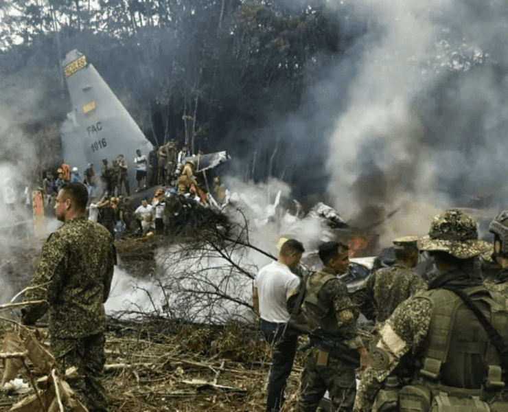 Accidente de avión militar en Colombia