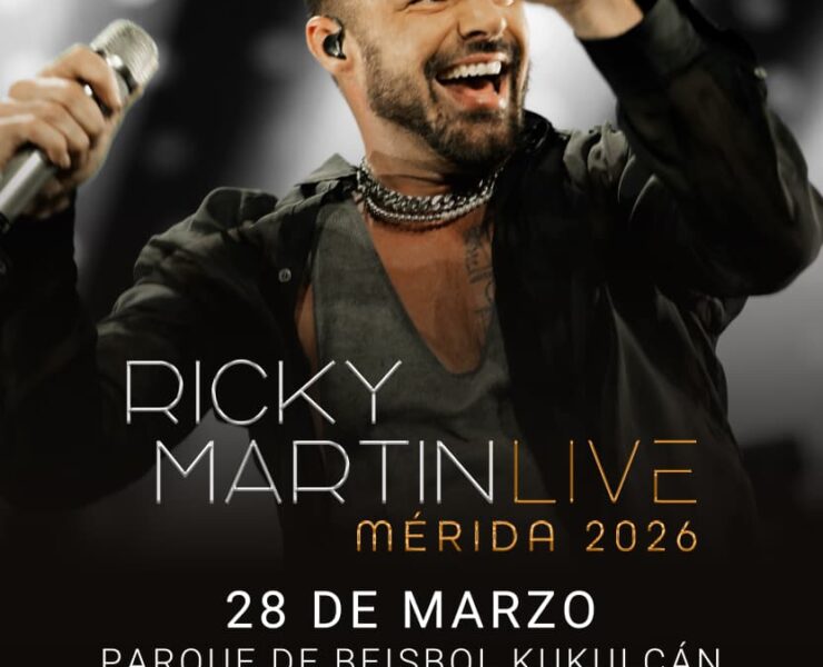 Ricky Martin confirma su gira “Ricky Martin Live México 2026” con fechas aseguradas en todo el país