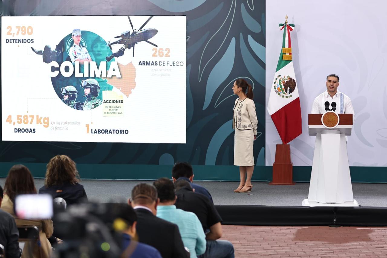 Golpes al crimen organizado y decomisos millonarios marcan estrategia de seguridad federal en Colima