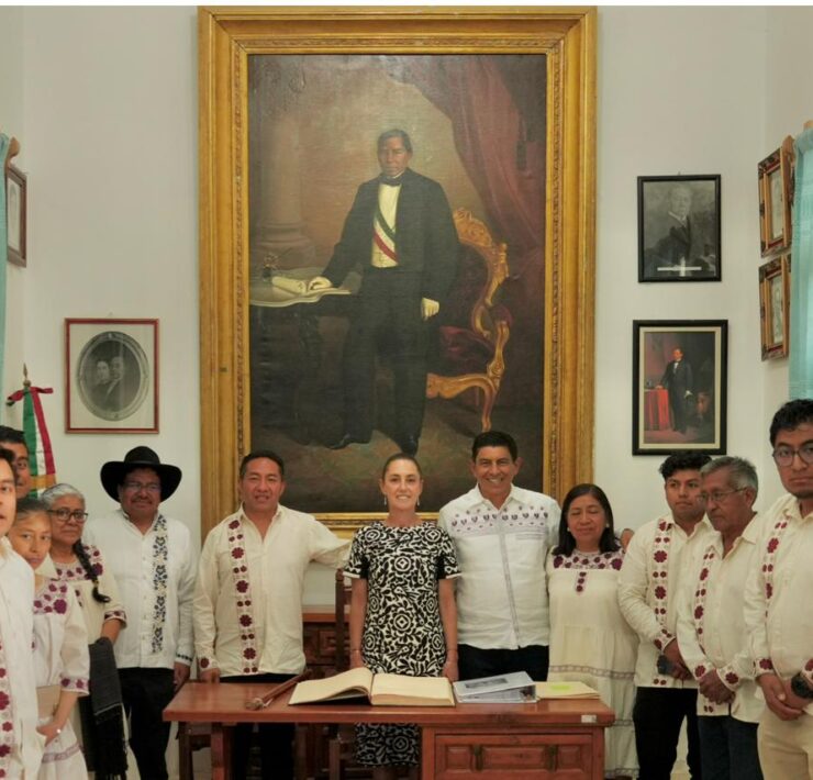 Sheinbaum reivindica el legado juarista como guía ante presiones externas y retos internos