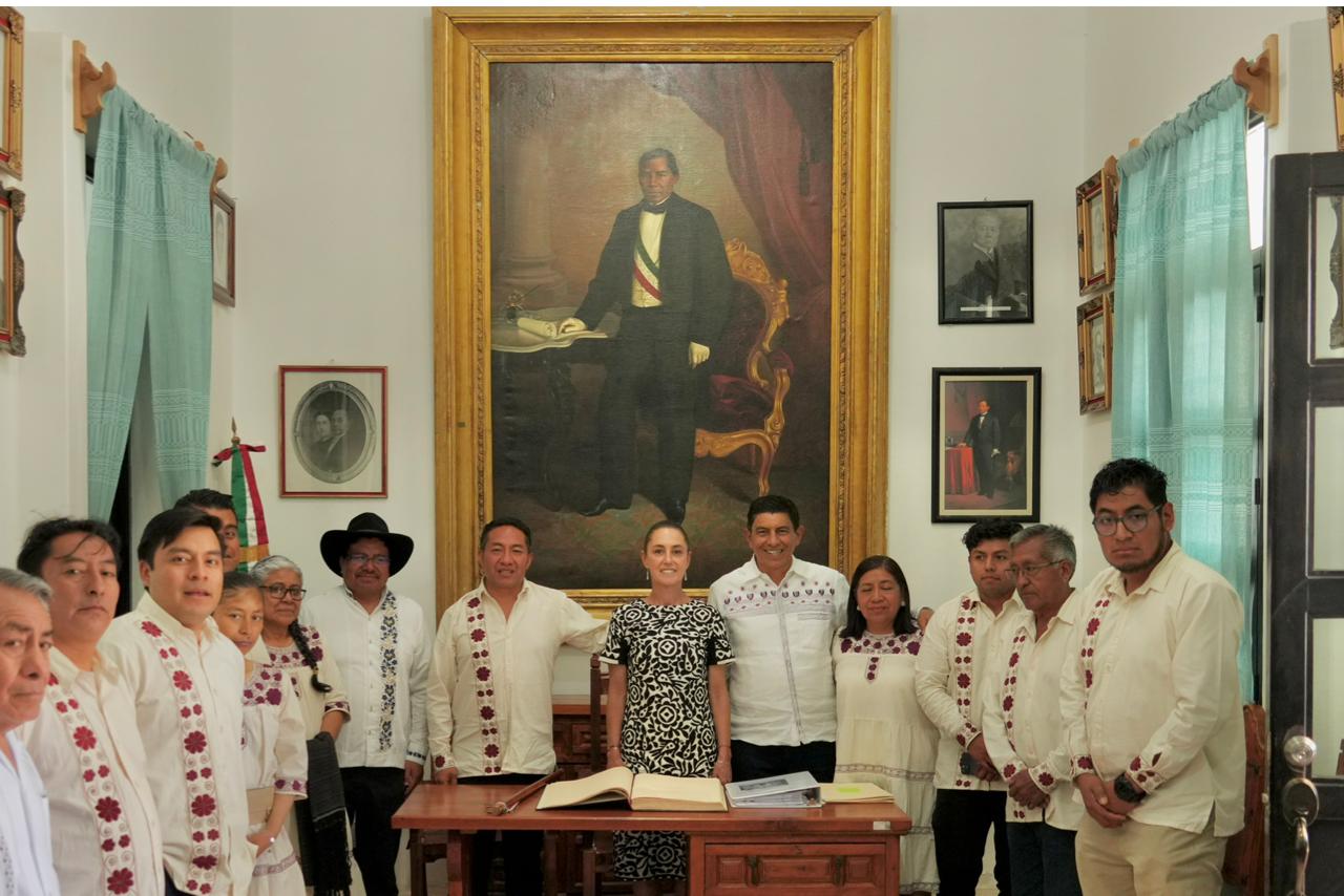 Sheinbaum reivindica el legado juarista como guía ante presiones externas y retos internos