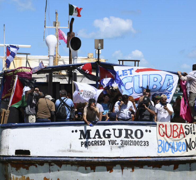 Zarpa desde Yucatán buque con ayuda humanitaria rumbo a Cuba en medio de crisis económica