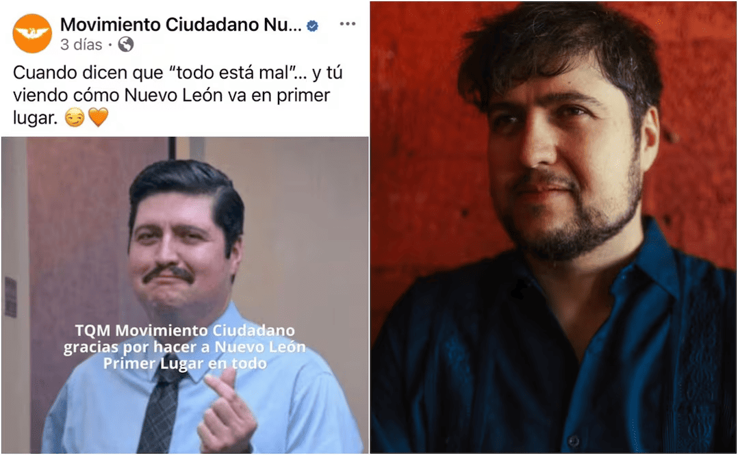 Actor Fernando Bonilla arremete contra Movimiento Ciudadano
