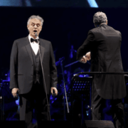 Andrea Bocelli en el Zócalo de la CDMX