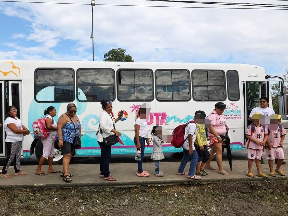 Cancún amplía transporte en Semana Santa, a disfrutar las playas públicas
