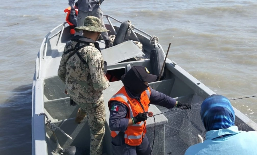 Semar confisca mil 400 kilogramos en Campeche