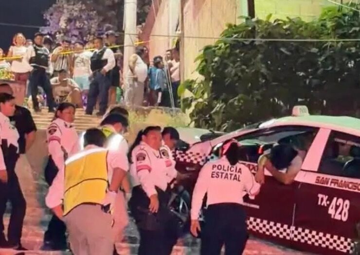 Taxista protagoniza persecución y causa gran impacto