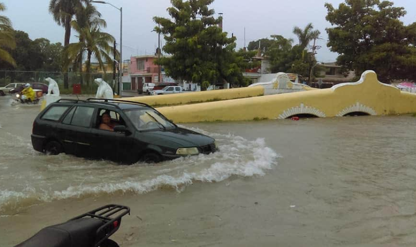Tormentas inundan calles en Campeche. Todo lo que debes saber